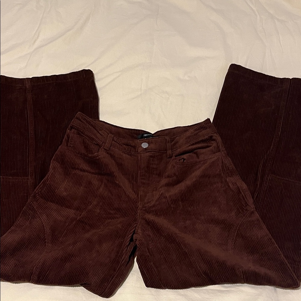 Woman’s Brown Corduroy Pants